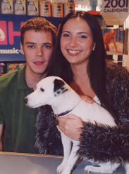 Leila and Jo Absolom open the new HMV Oxford Street store
